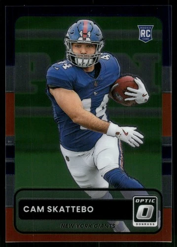 2025 Donruss Optic Cam Skattebo Base (RAW)