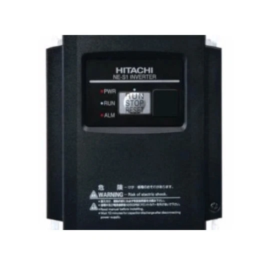 Hitachi NES1-004SB VFD Inverter 0.4KW 1/2" NPT 3-Phase Motor Controller - Image 3 of 4