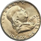 Ben Franklin Half  Dollar 1963-P AU