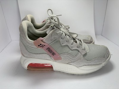 Nike Air Jordan MA2 Light Bone Sunset Pulse Shoes Sneaker Women 9 Suede Leather