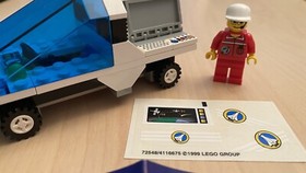 LEGO System 6453 Space Port Com-Link Cruiser - retired set Complete