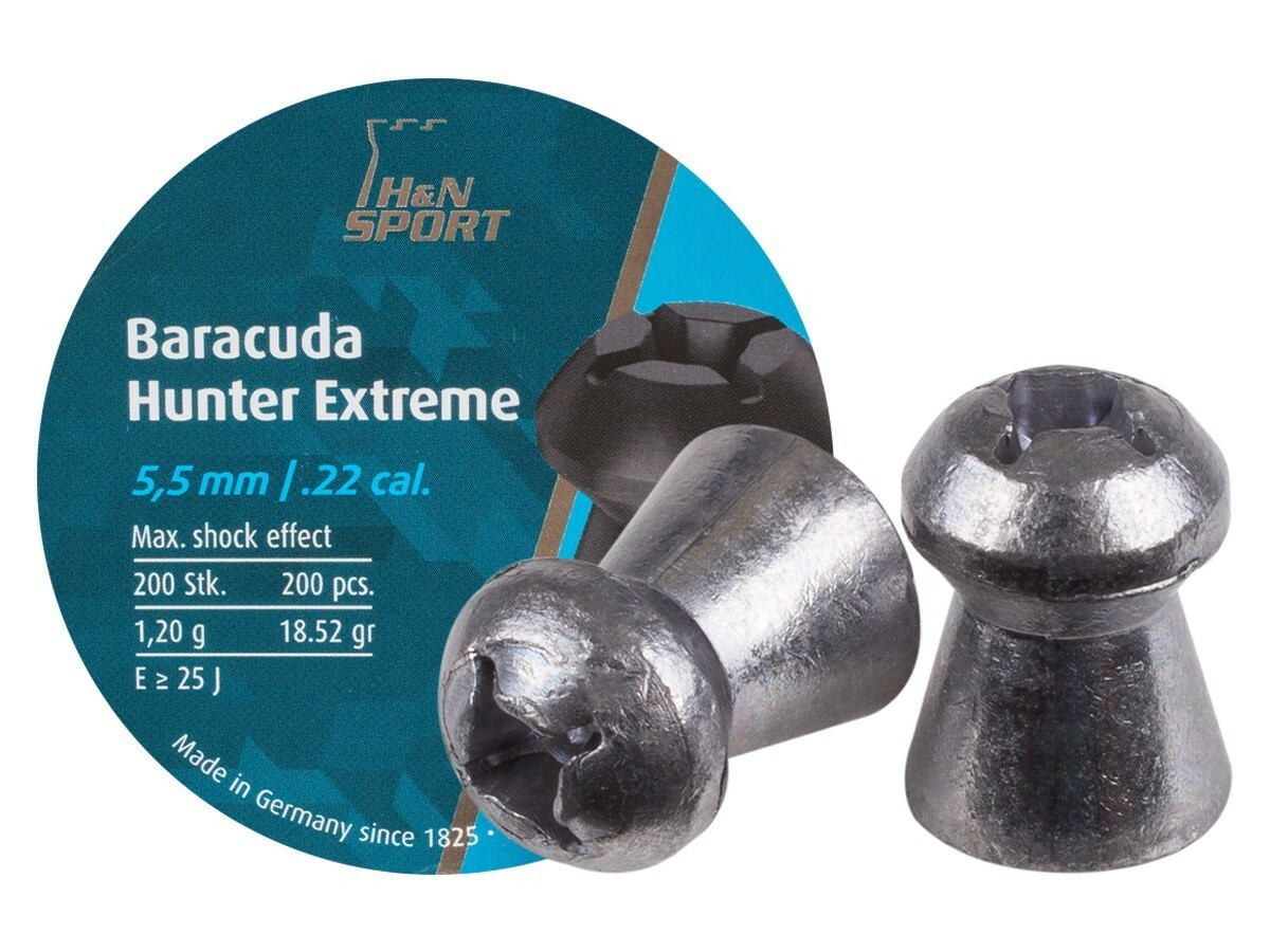 CNPBerry 0.5ml最高品質CBP CRDP CRDH225 H&N Baracuda Power 200 Count COPPER COATED 5.5mm .22 Caliber