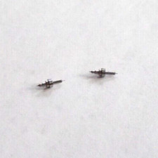 2 HAMPDEN 16 SZ POCKET WATCH BALANCE STAFFS  3720 P 10,11  NOS SR --- F- 157