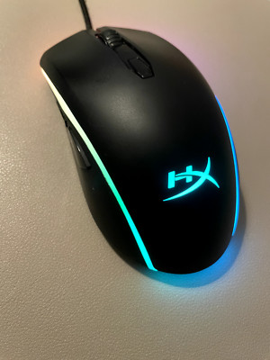 HyperX Pulsefire Surge Gaming-Maus RGB LED 6 Tasten 1,8m Kabel - Top Zustand