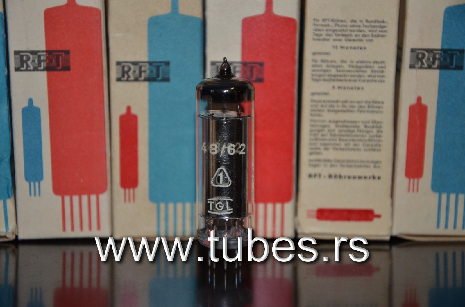 OB2 RFT NOS NIB 0B2 stablilisator tube STV108/30 STR108/30 Made in ...