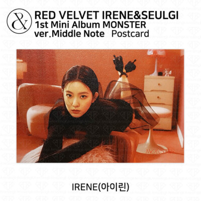 RED VELVET Irene & Seulgi 1st Mini Album Monster Photocard