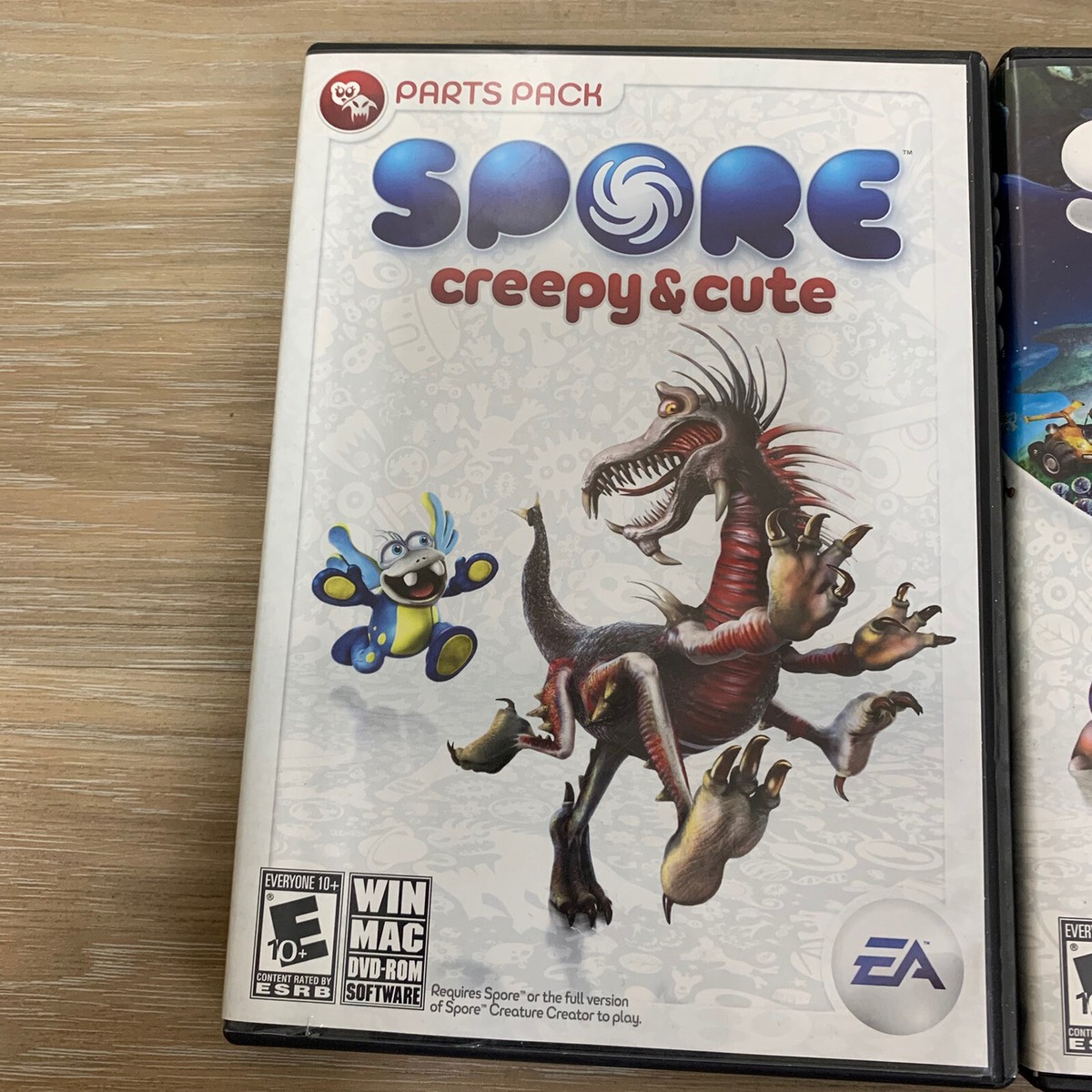 Spore Game Lot Of 2 PC Disk (Windows/Mac) DVD-ROM Computer Games