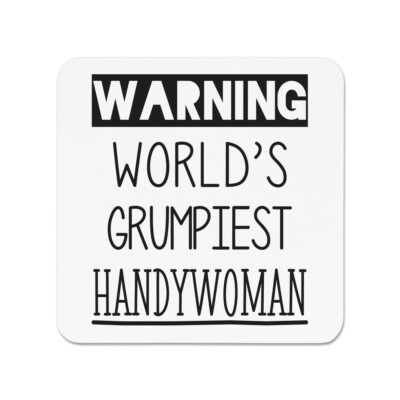 Warnung World's Grumpiest Handywoman Kühlschrankmagnet Mürrisch Toll Best Lustig