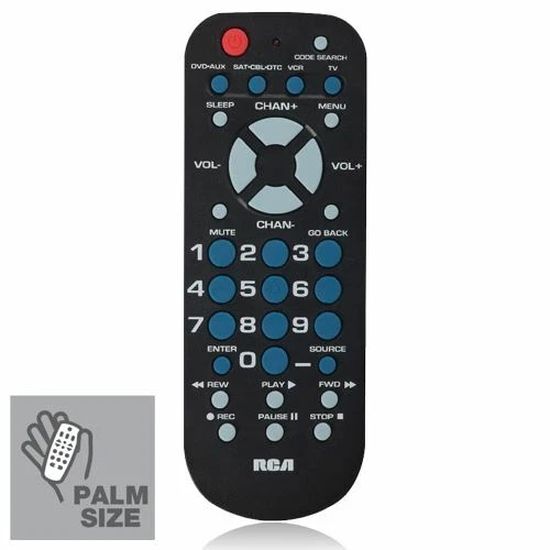 RCR504BE RCA 4 Device Palm Sized Universal Remote 44476083754 eBay