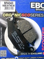 Honda XL 125 V Varadero 01-13 Bremsbeläge  Bremsklötze EBC hinten Hinterrad 343