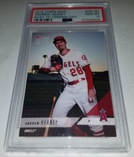 2018 Topps Road to Opening Day Andrew Heaney Card #OD180 Graded PSA 10 Gem Mint