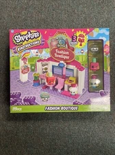 Shopkins Kinstructions Fashion Boutique Building Set Figure Brand New SEALED NIB