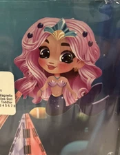 New - Little Pi Mermaid Princess 82 Pieces Magnetic Building Blocks Castle