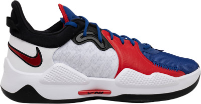 Preços baixos em Nike PG 5 White University Red | eBay