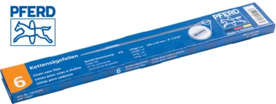 PFERD Classic Chainsaw Files (6 Files) 3/16" Dia. for .325 Chain EDP 17038