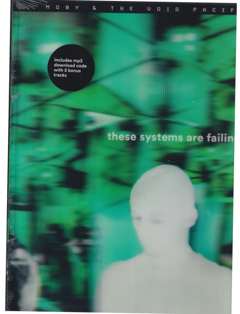 Moby & The Void Pacific Choir These Systems Are Failing LP Sealed Lenticular Cover