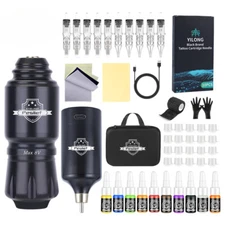 Tattoo Kit Wireless Rechargeable Mini With Battery Power Interface Tattoo PenKit