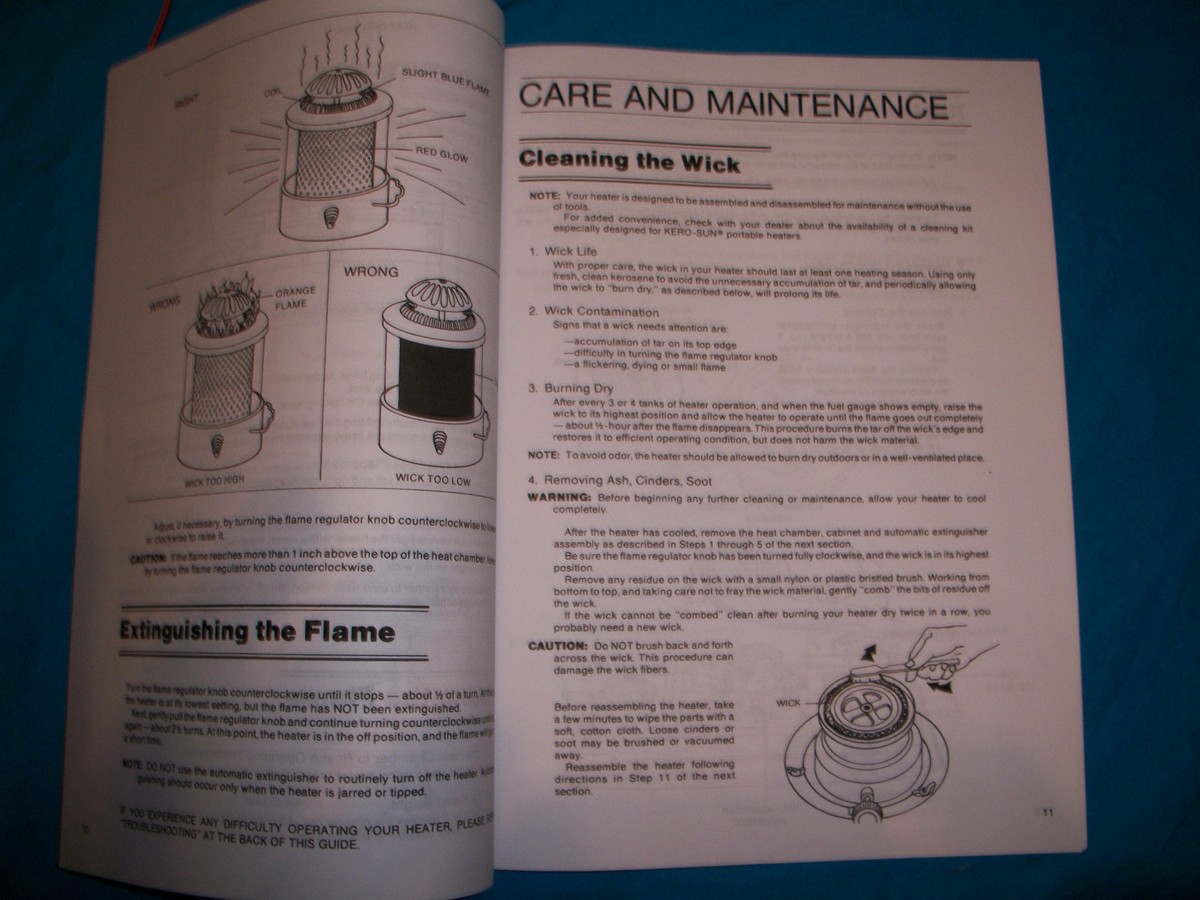 KERO-SUN RADIANT 36 Owners/Parts Operational Manual | eBay