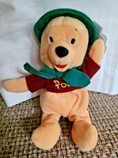 NWT Walt Disney WILDERNESS WINNIE THE POOH BEAN BAG 8 INCH