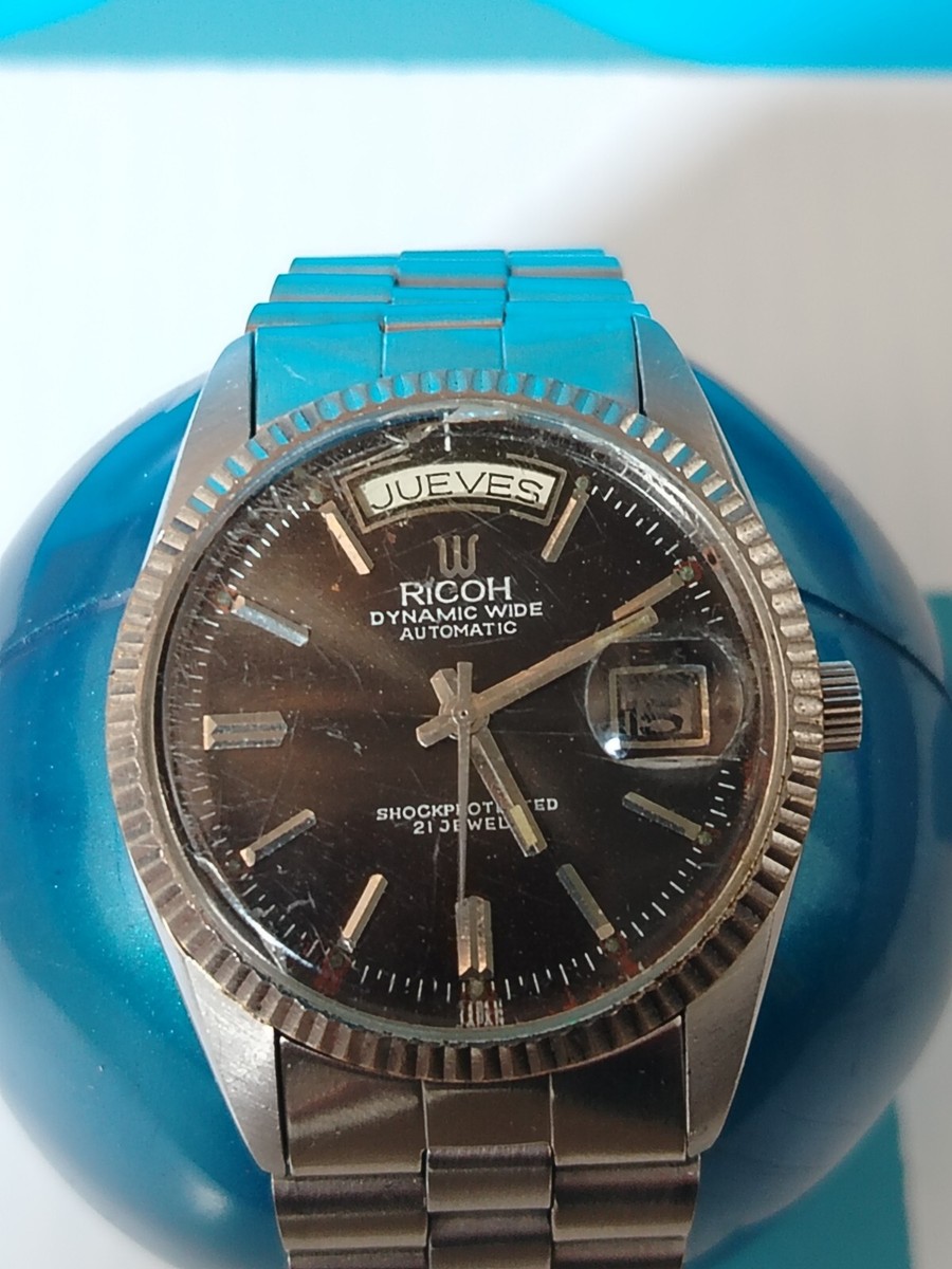 Rare RICOH Dynamic Wide (President) | Vintage Automatic Watch For