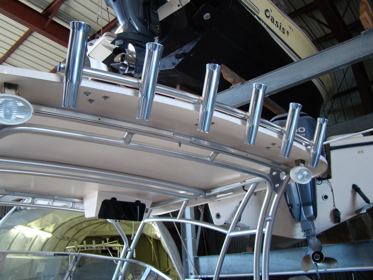 Pole Fishing Rod Holder Rocket Launcher Hardtop Mount