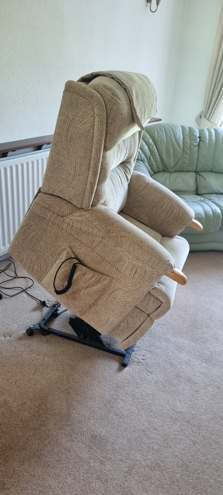 HSL Rise & Recliner Chair Dual Motor Riser with Scotch Guard eBay