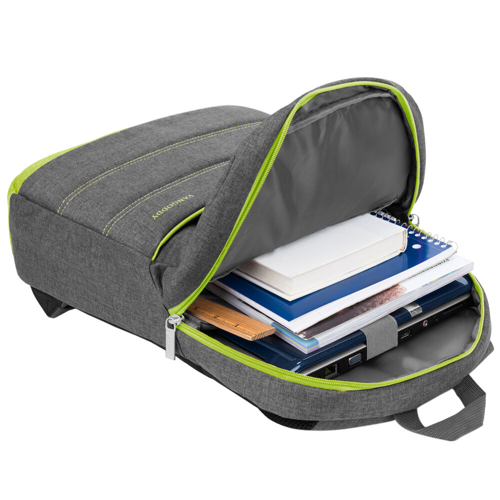 Nylon Travel Bag College School Backpack For 15" Dell Inspiron 15 / Vostro 15