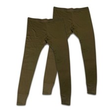  LONG JOHNS THERMAL  - Sizes , PACK OF 2 Light Olive  Drawers British NEW