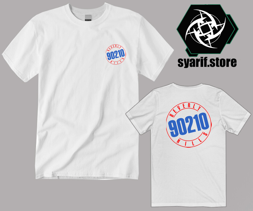 Beverly Hills 90210 TV Show Men's White Size S to 3XL | eBay