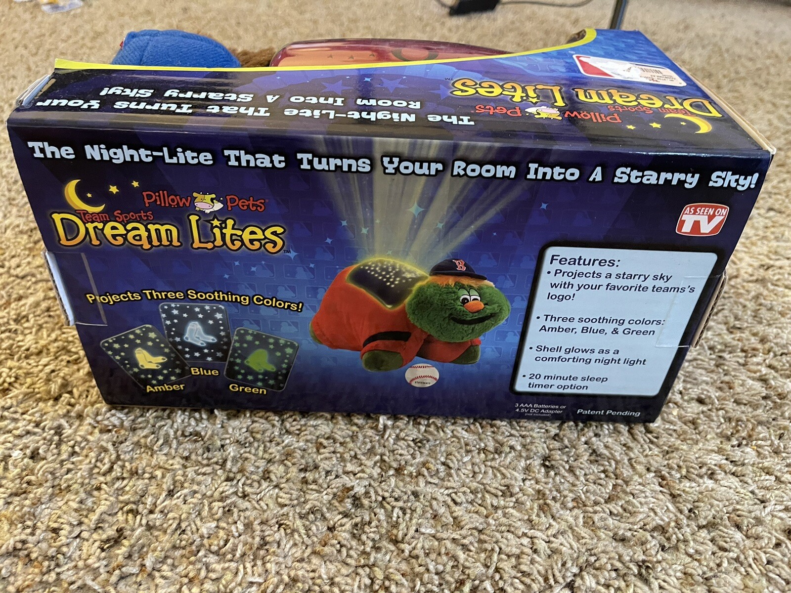 New In Box Chicago Cubs Pillow Pet MLB Genuine Merchandise Plush Dream