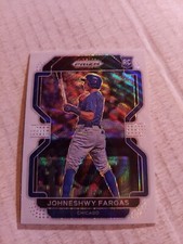 2022 Prizm Rc White Wave #144 Johneshwy Fargas