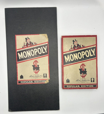 VINTAGE 1954 Monopoly Game Popular Edition Parker Brothers