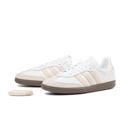adidas WMNS Samba OG Cloud White Sand Strata JH7300 Women's Size