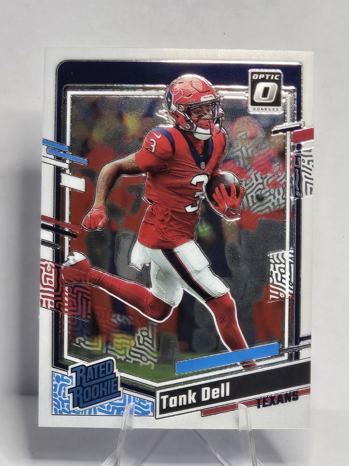 Tank Dell 2023 Panini Donruss Optic Football Rated Rookie Base RC #245