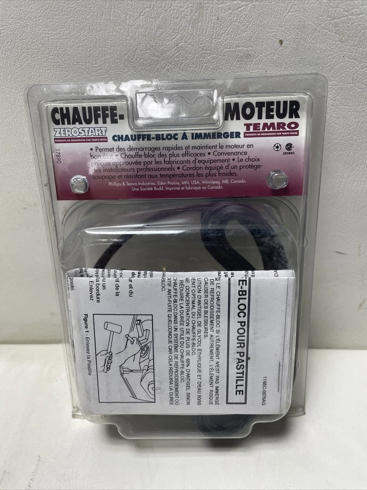 Calentador de motor-enchufe de expansión tipo Zerostart/Temro 3100076 Foto 3 de 3