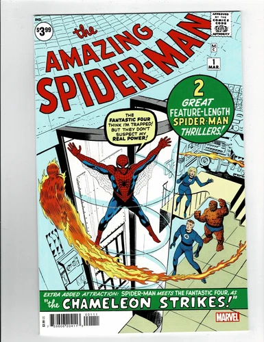 Amazing Spider-Man # 1 Facsimile 1st Spider-Man NM- or Better Unread 2022 J9