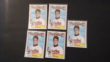 1989 Topps All Star Glossy Cal Ripken Jr. 5 Card Lot #1