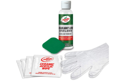 Restaurador De Lentes Faros Delanteros Proteccion Acrilica De Ceramica en kit