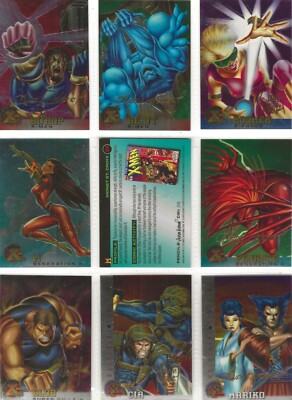FLEER ULTRA X MEN 1995 CHROME GOLD SIGNATURE FOIL CARD 1 TO 99 LAST FEW