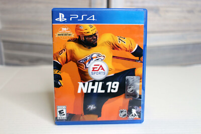 NHL 19 - Standard Edition (Sony PlayStation 4, 2018) with Enhanced Graphics