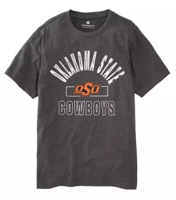 Colosseum ~ Oklahoma State Cowboys Men's Distressed Graphic T-Shirt $32 NWT - Image 1 of 2