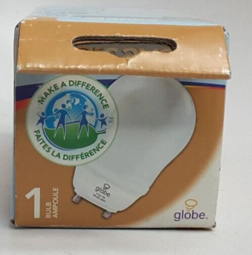 enersaver White Natural Light, 60 Watt Replacement 800 Lumens GU24 base Bulb 14W - Image 3 of 3