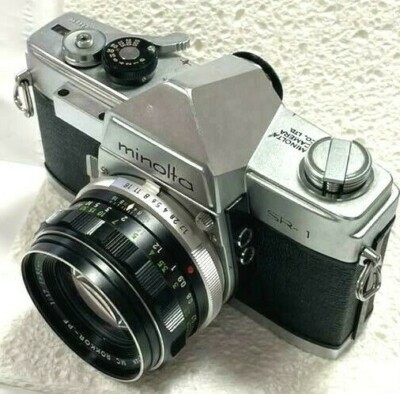 Minolta SR-1 / MC ROKKOR 55mm f1.7 FROM JAPAN Excellent | eBay