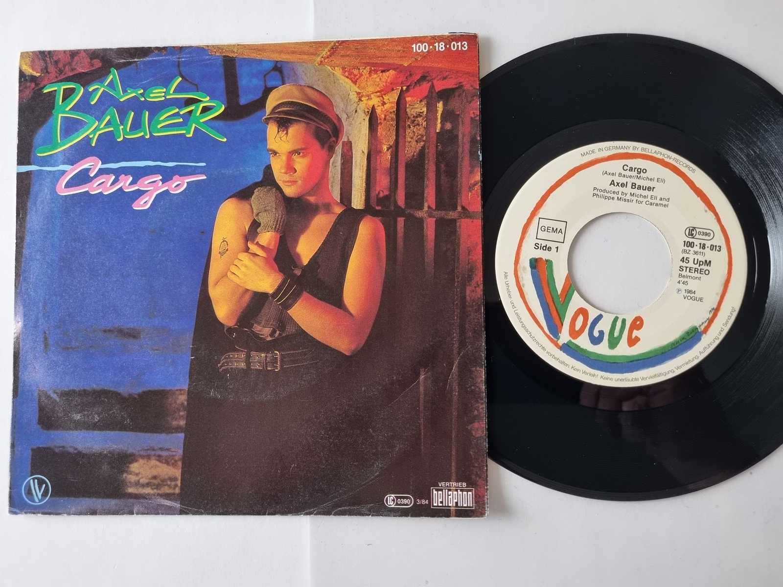 Axel Bauer - Cargo 7'' Vinyl Germany