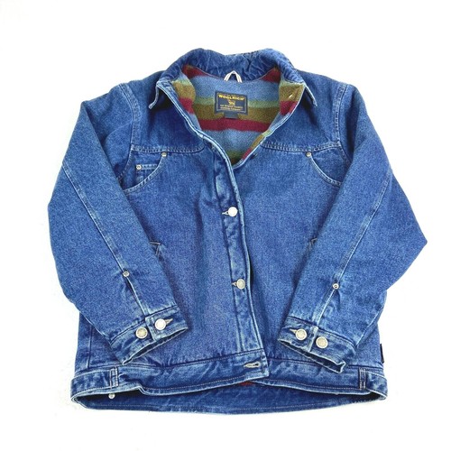Small Fleece Lined Denim Jean Blue 