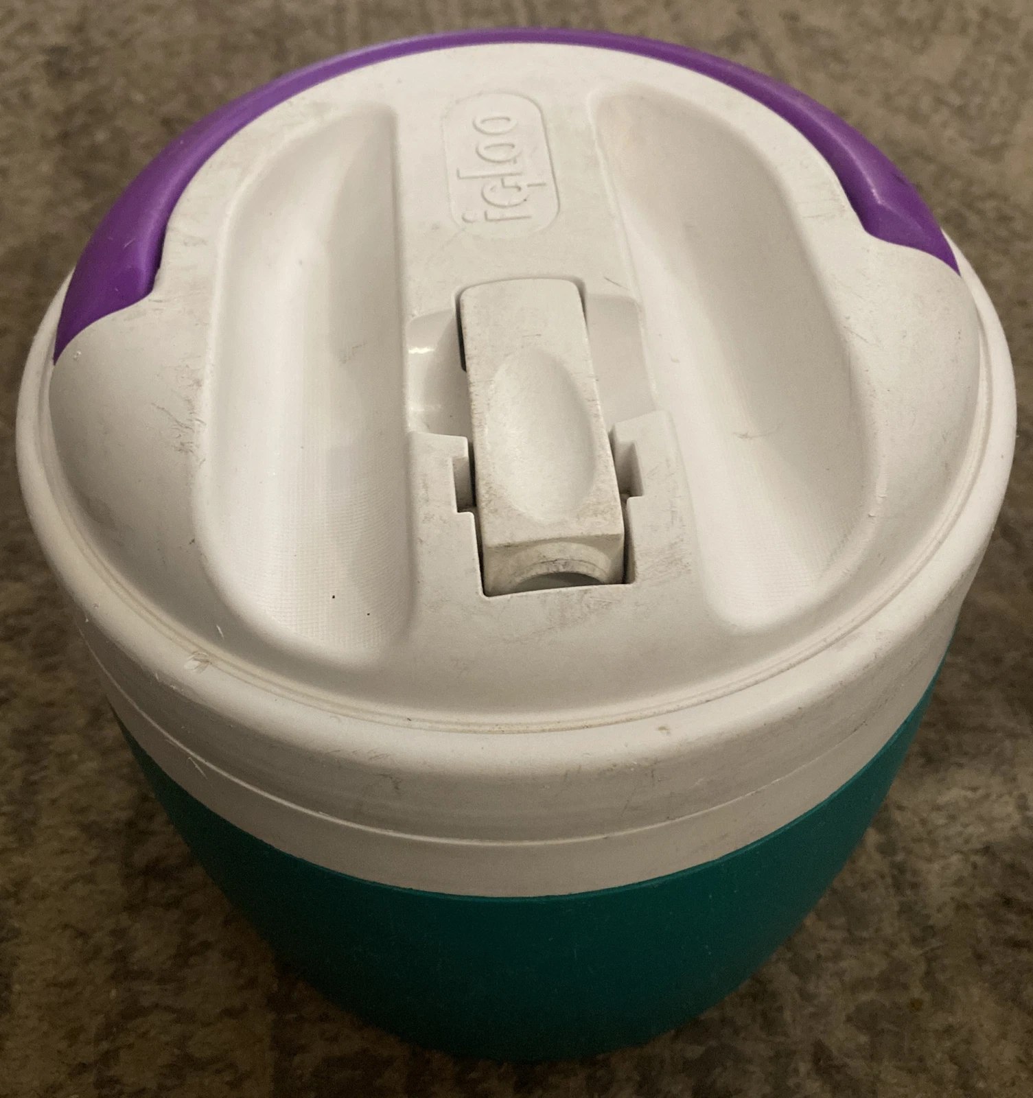 IGLOO Elite 1 Gallon Water Cooler Water beverage Jug Dog K9 Training Teal Purple