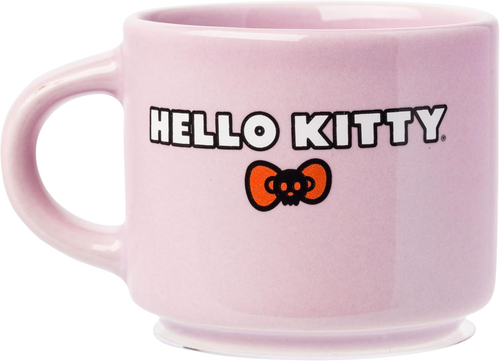 Silver Buffalo Sanrio Hello Kitty Halloween 4 Pack Stackable Ceramic Mug Set - Picture 4 of 12