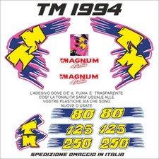 Aufkleber Set TM 1994 Cross Enduro in Kristall