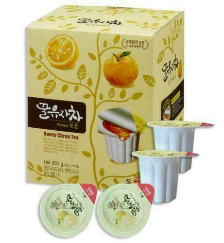 Kkohshaem Honey Citron Yuza Tea 15 Tea Capsules Made in KOREA | eBay