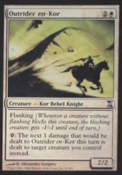 Outrider en-Kor 31 Uncommon Time Spiral Magic: The Gathering